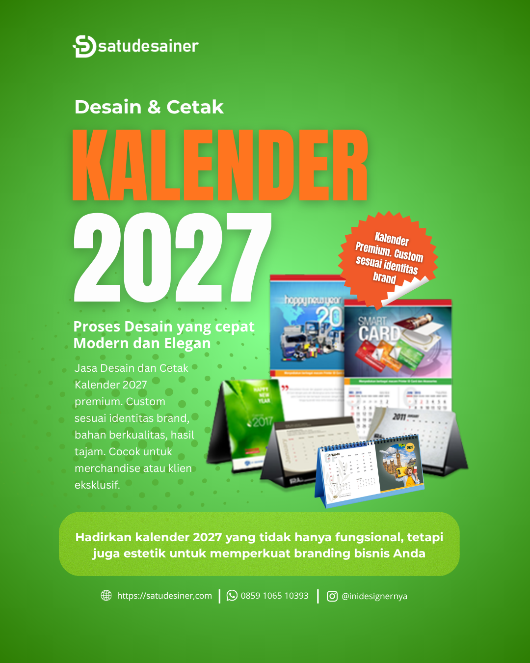Jasa Desain Kalender 2027